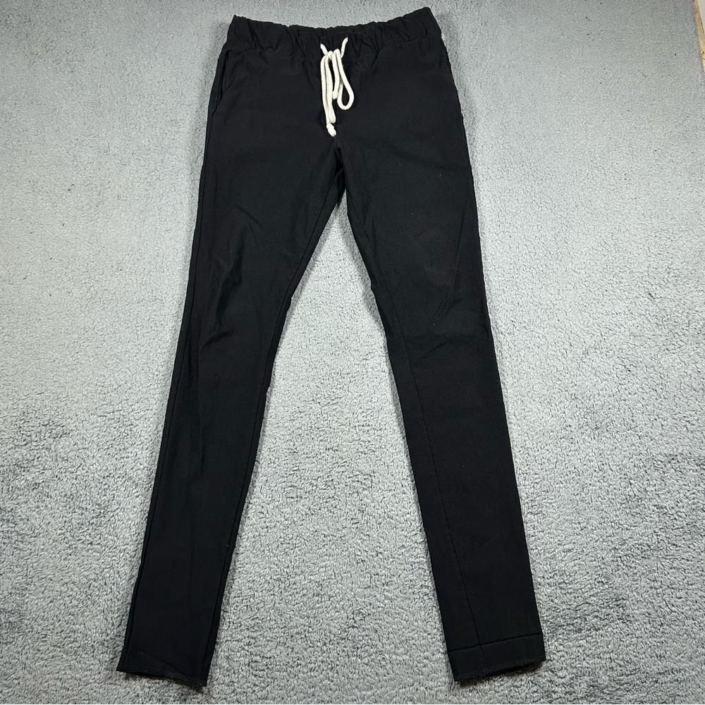 Black Eptm joggers with drawstring waist Size Small Women’s 0160 USA MADE